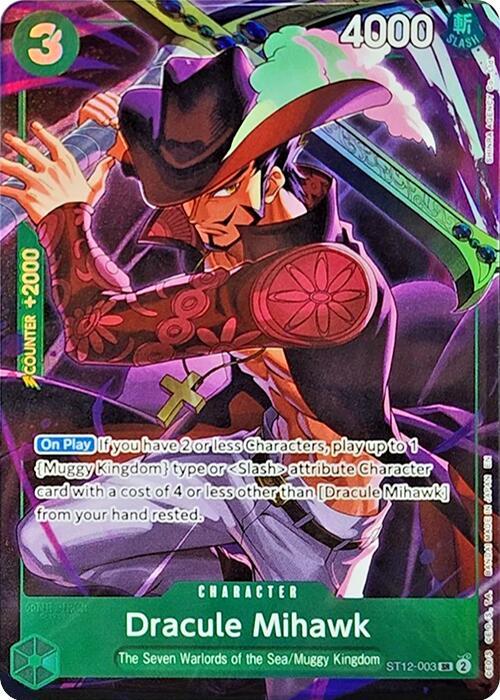 One Piece Card Game: Dracule Mihawk (Illustration Box Vol.4) card image