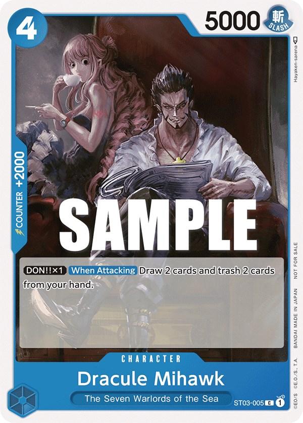 One Piece Card Game: Dracule Mihawk (Tournament Pack Vol. 4) card image