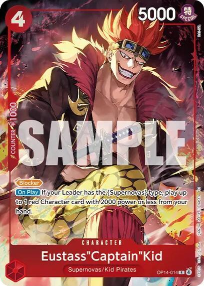 One Piece Card Game: Eustass"Captain"Kid (Premium Card Collection -Best Selection Vol. 6-) card image
