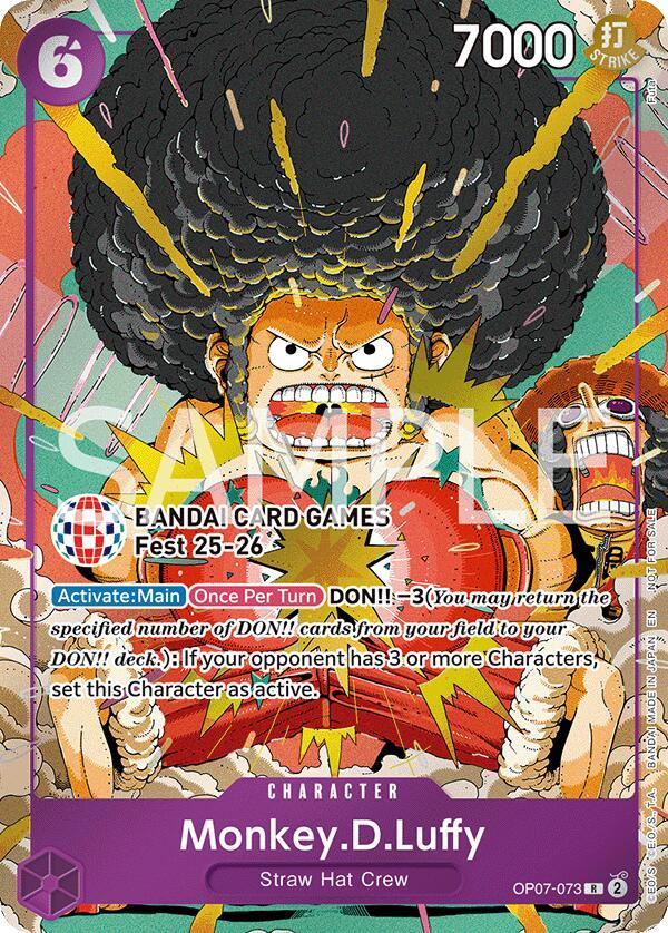 One Piece Card Game: Monkey.D.Luffy (BANDAI Card Games Fest 25-26) card image
