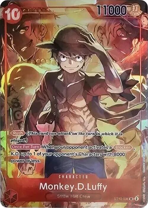One Piece Card Game: Monkey.D.Luffy (Treasure Booster Set) card image