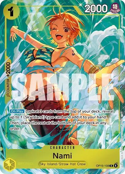 One Piece Card Game: Nami (Premium Card Collection -Best Selection Vol. 6-) card image