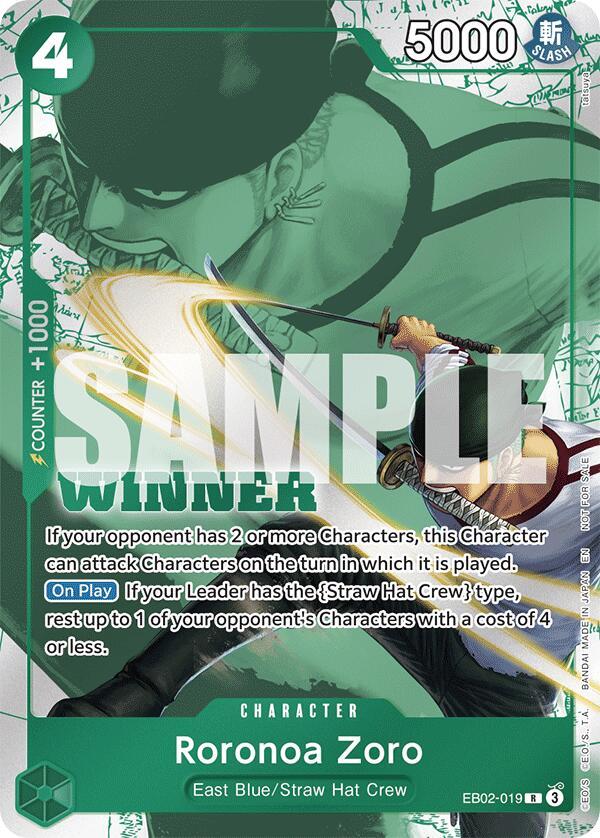One Piece Card Game: Roronoa Zoro (Winner Pack 2025 Vol. 3) card image