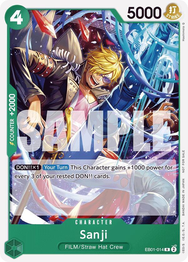 One Piece Card Game: Sanji (Tournament Pack 2025 Vol. 1) card image