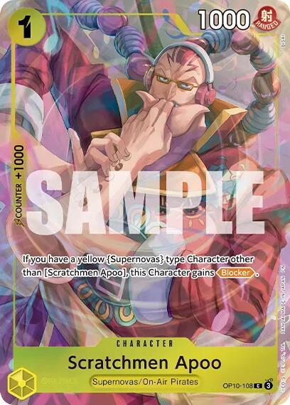 One Piece Card Game: Scratchmen Apoo (Premium Card Collection -Best Selection Vol. 6-) card image
