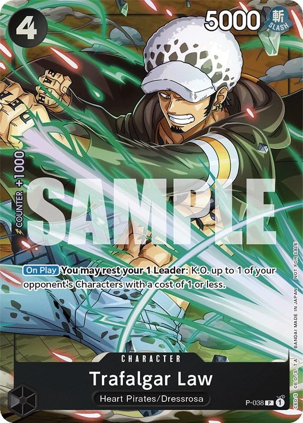 One Piece Card Game: Trafalgar Law (Event Pack Vol. 4) card image
