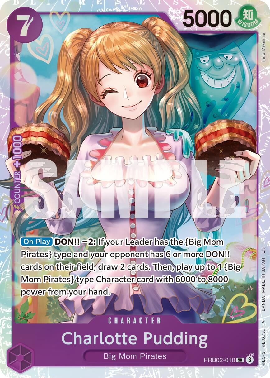 One Piece Card Game: Charlotte Pudding - PRB02-010 card image