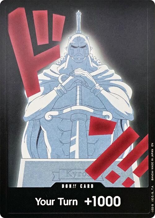 One Piece Card Game: DON!! Card (Kyros) card image