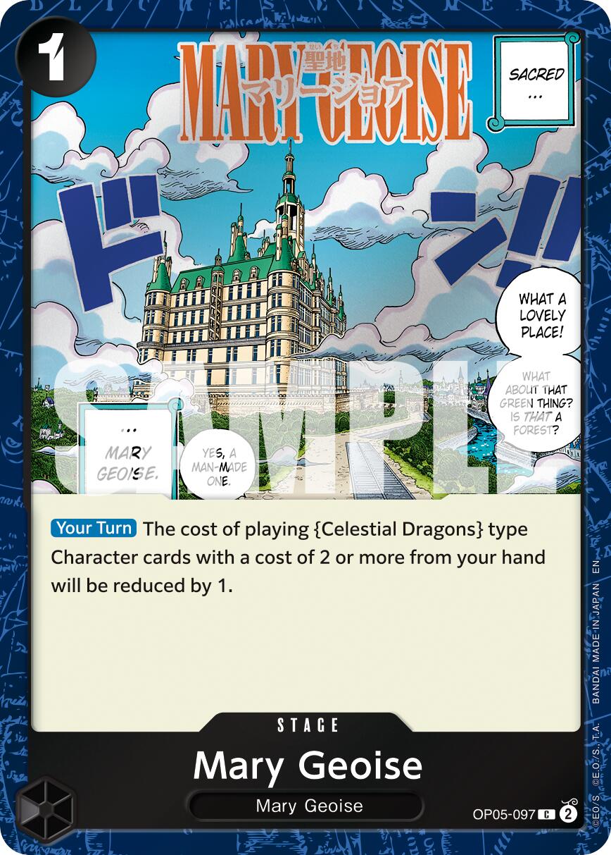 One Piece Card Game: Mary Geoise (Pirate Foil) card image