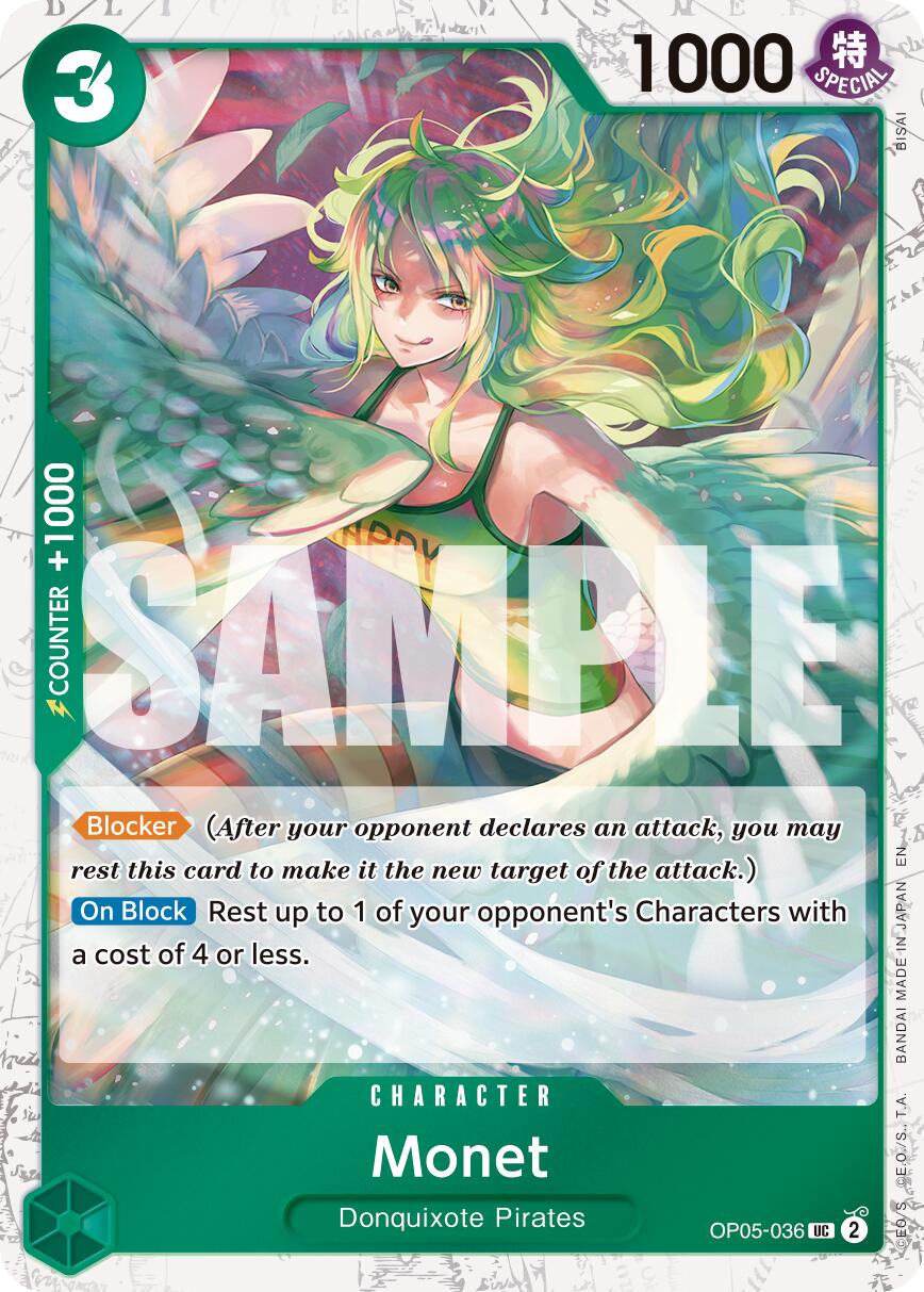 One Piece Card Game: Monet (Pirate Foil) card image