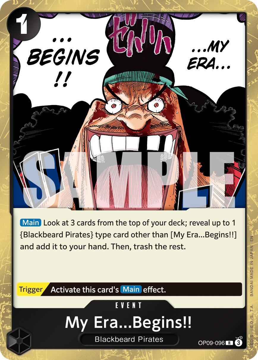 one piece card game reprint One Piece Card Game - My Era...Begins!! (Reprint)