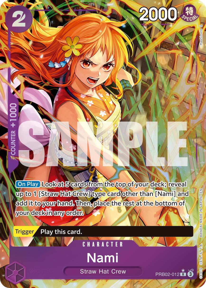 One Piece Card Game: Nami (Alternate Art) card image