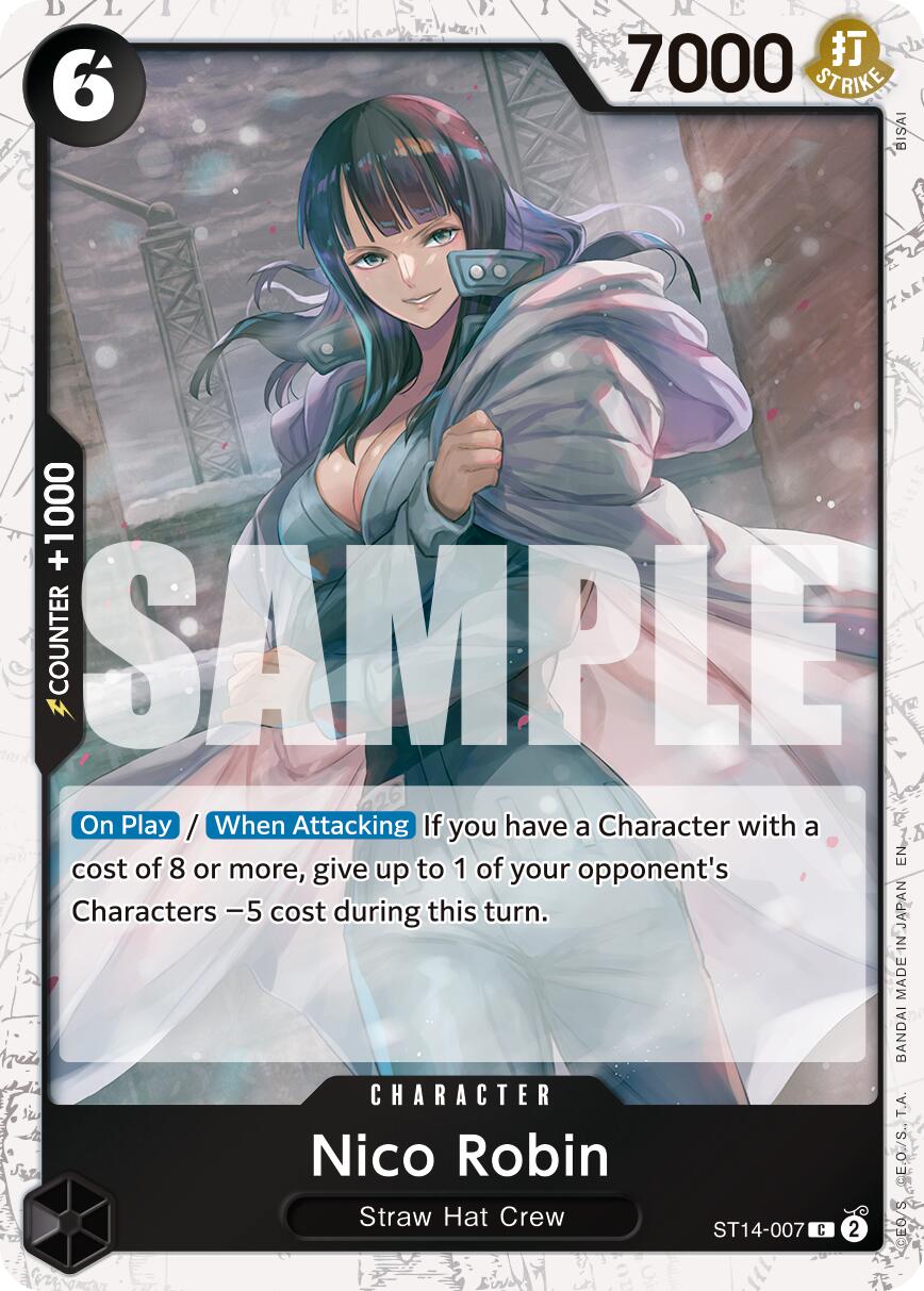 One Piece Card Game: Nico Robin - ST14-007 (Pirate Foil) card image