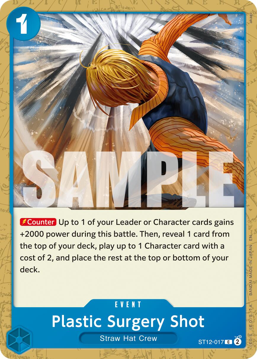 One Piece Card Game: Plastic Surgery Shot - ST12-017 (Reprint) card image