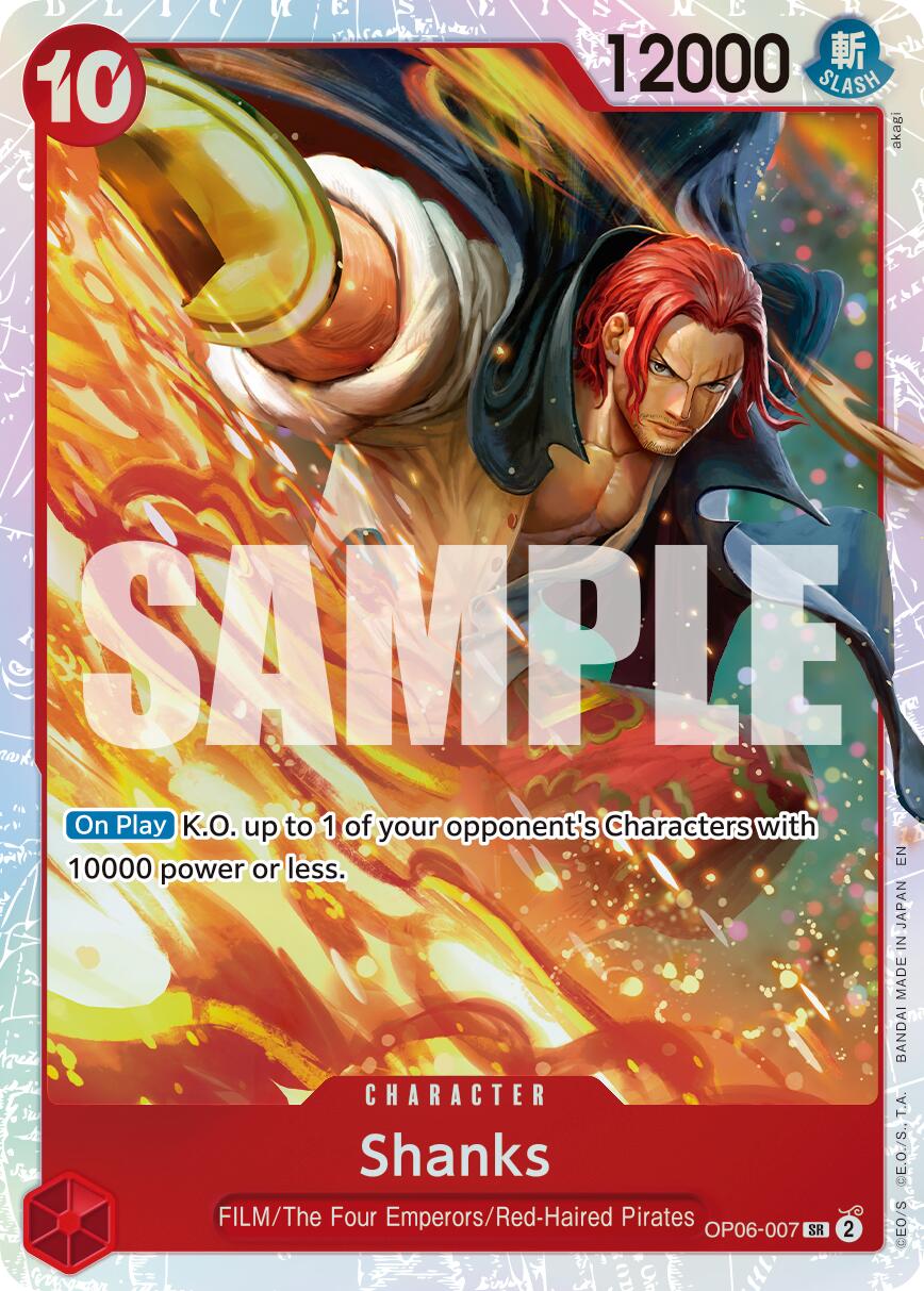 One Piece Card Game: Shanks (Reprint) card image
