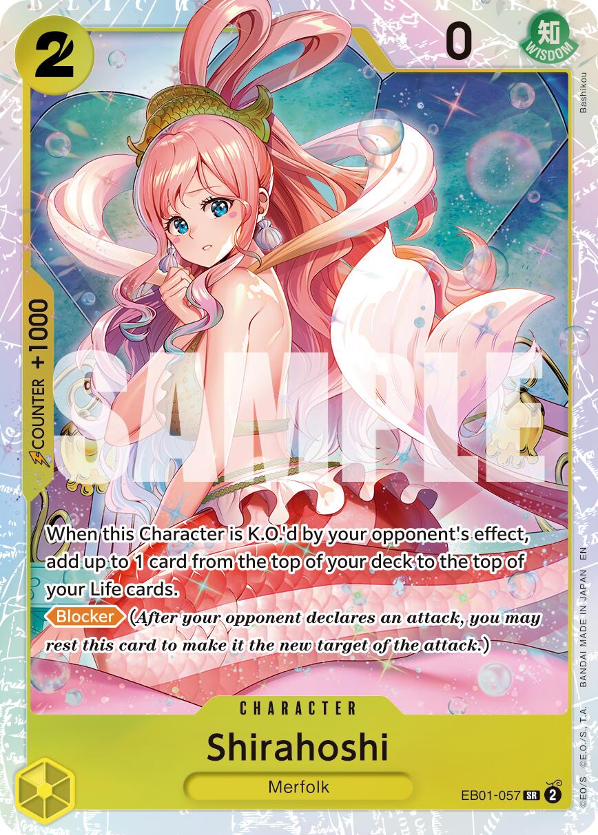 One Piece Card Game: Shirahoshi (Reprint) card image