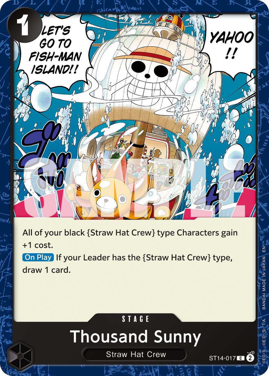 One Piece Card Game: Thousand Sunny (Reprint) card image