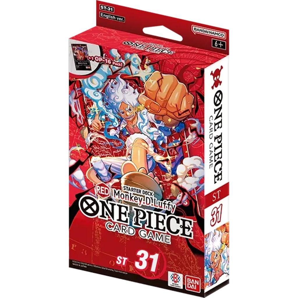 One Piece Card Game: Starter Deck 31: RED Monkey.D.Luffy card image