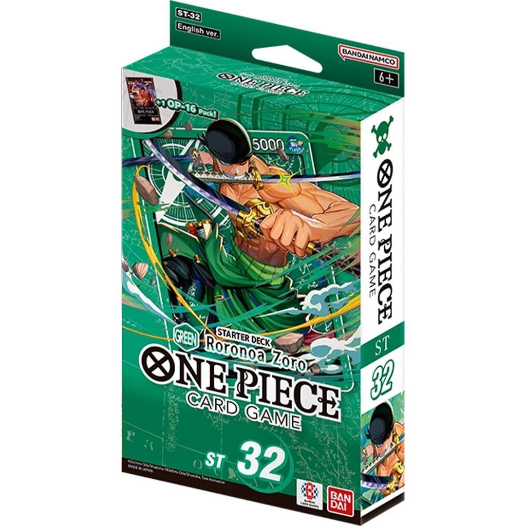 One Piece Card Game: Starter Deck 32: GREEN Roronoa Zoro card image