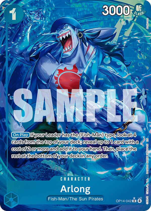 One Piece Card Game: Arlong (Alternate Art) card image