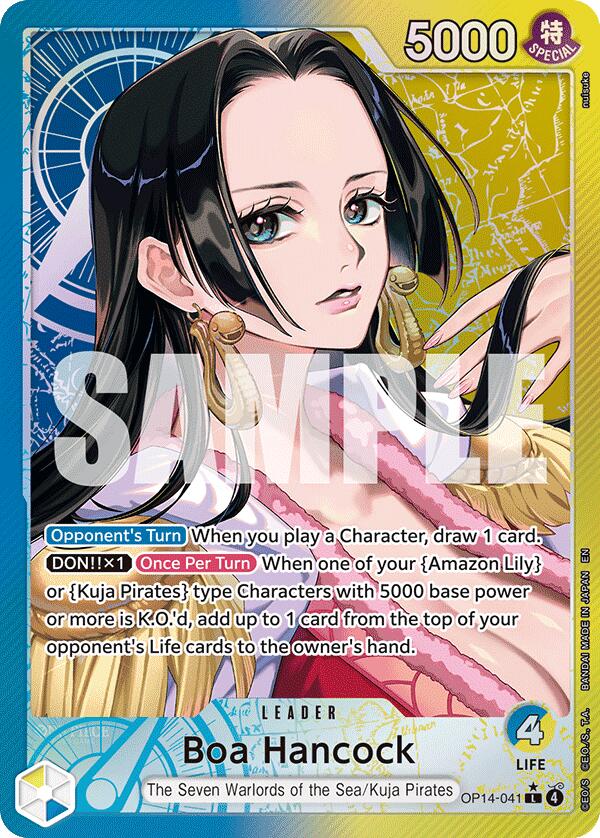 One Piece Card Game: Boa Hancock - OP14-041 (Alternate Art) card image