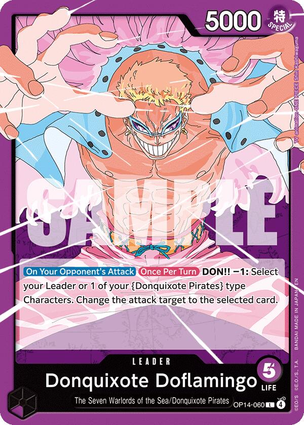 One Piece Card Game: Donquixote Doflamingo - OP14-060 card image