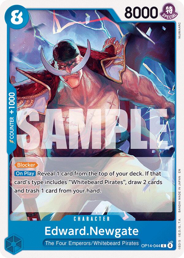One Piece Card Game: Edward.Newgate card image