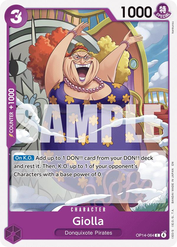 One Piece Card Game: Giolla card image