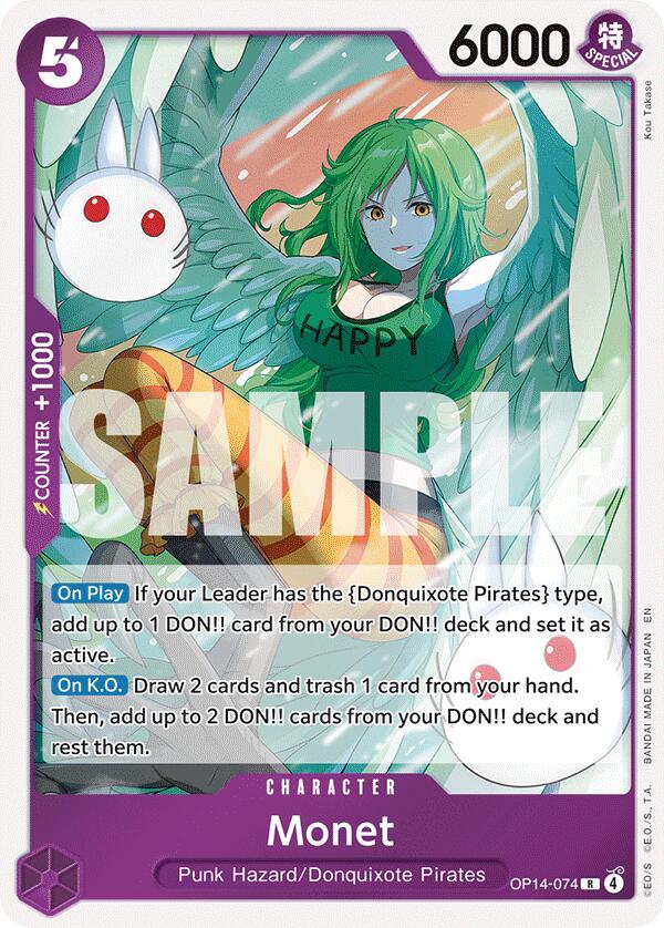 One Piece Card Game: Monet card image