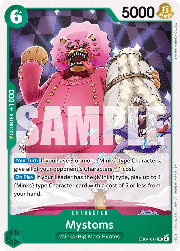 One Piece Card Game: Mystoms card image