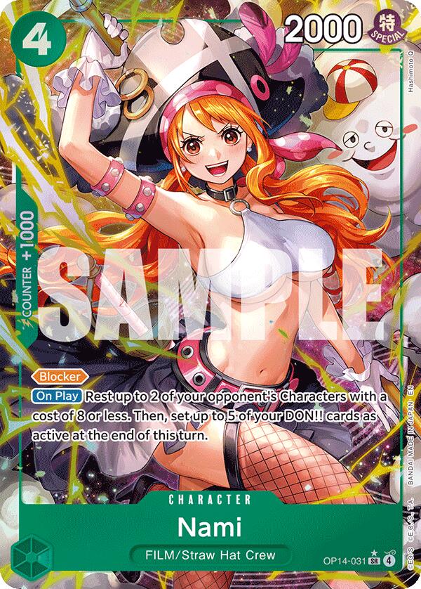 One Piece Card Game: Nami (Alternate Art) card image