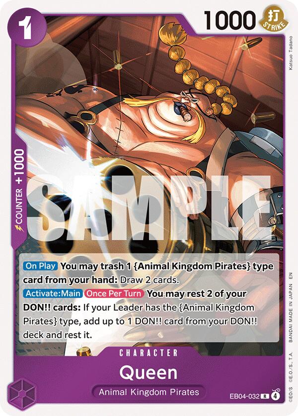 One Piece Card Game: Queen card image