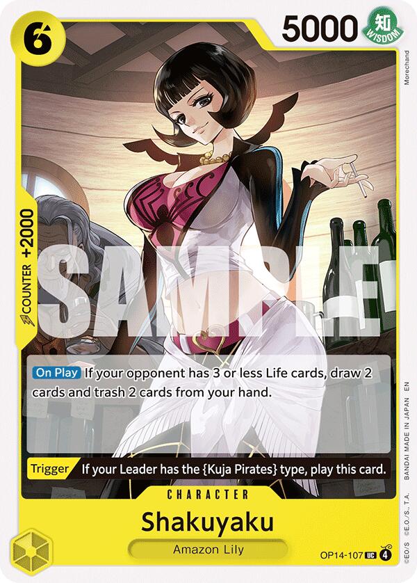 One Piece Card Game: Shakuyaku card image