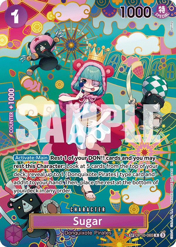 One Piece Card Game: Sugar - OP10-065 (SP) card image