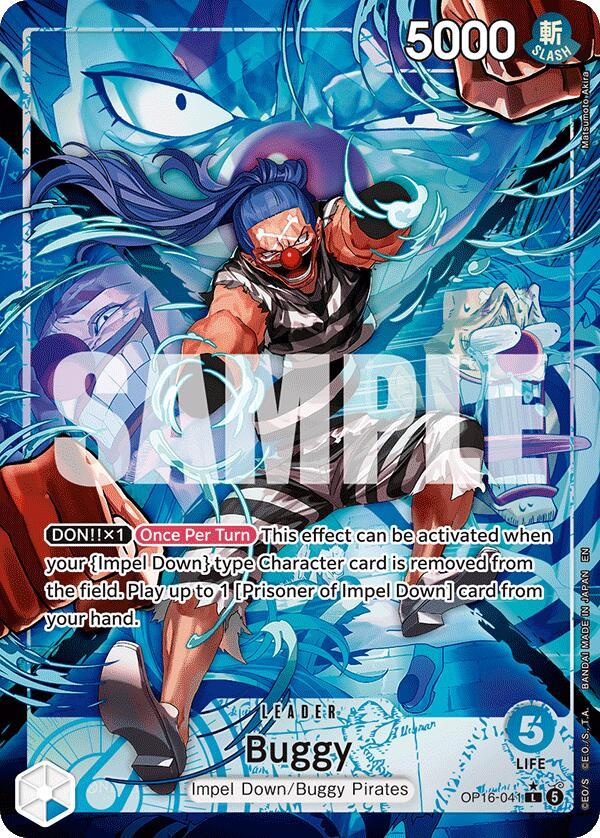 One Piece Card Game: Buggy (041) (Alternate Art) card image
