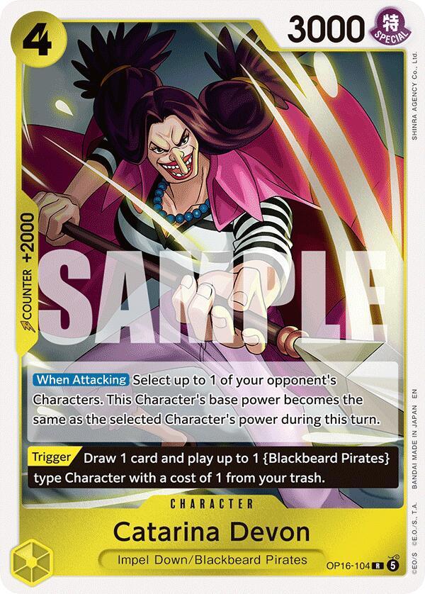 One Piece Card Game: Catarina Devon card image