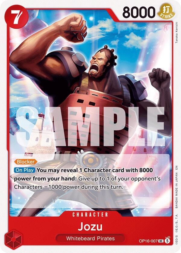 One Piece Card Game: Jozu card image