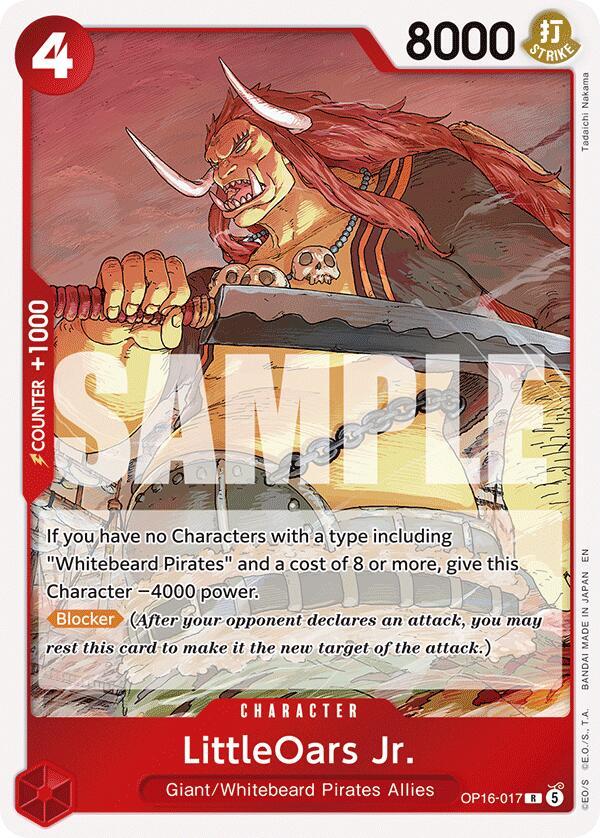 One Piece Card Game: LittleOars Jr. card image