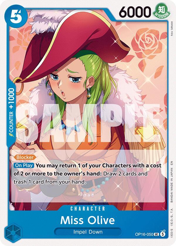 One Piece Card Game: Miss Olive card image