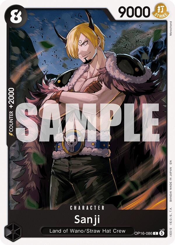 One Piece Card Game: Sanji card image