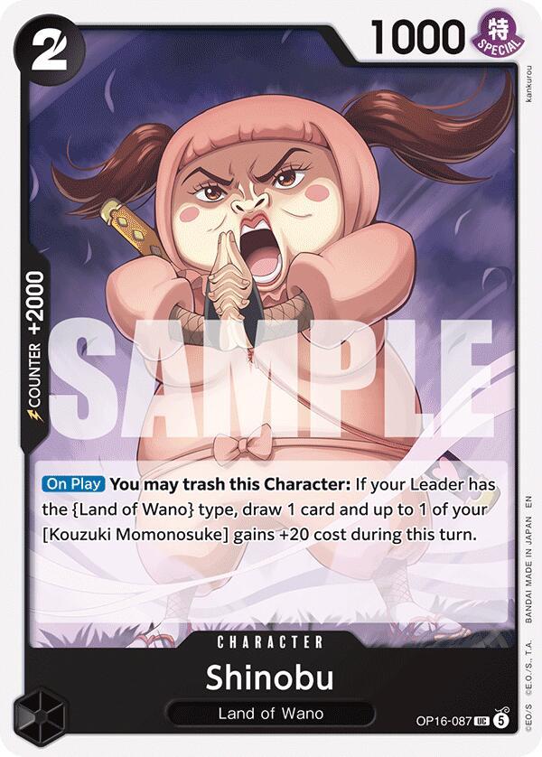 One Piece Card Game: Shinobu card image
