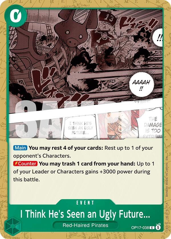 One Piece Card Game: I Think He's Seen an Ugly Future... card image