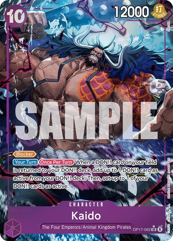 One Piece Card Game: Kaido (062) (Alternate Art) card image