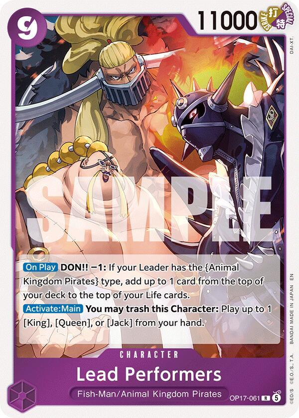 One Piece Card Game: Lead Performers card image