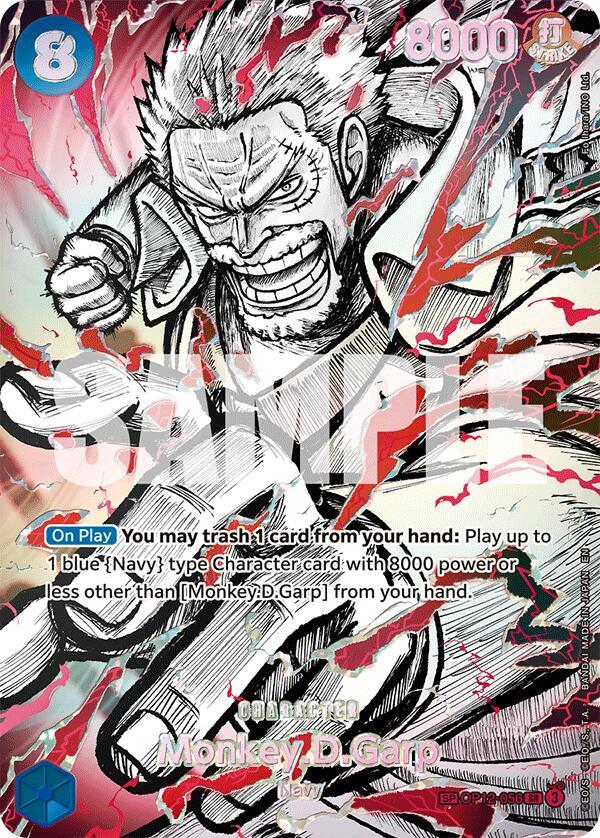 One Piece Card Game: Monkey.D.Garp (OP12-056) (SP) card image