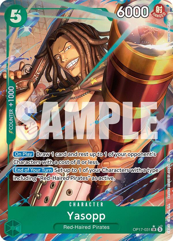 One Piece Card Game: Yasopp (Alternate Art) card image