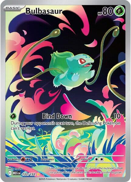 Pokemon: Bulbasaur - 133/132 card image