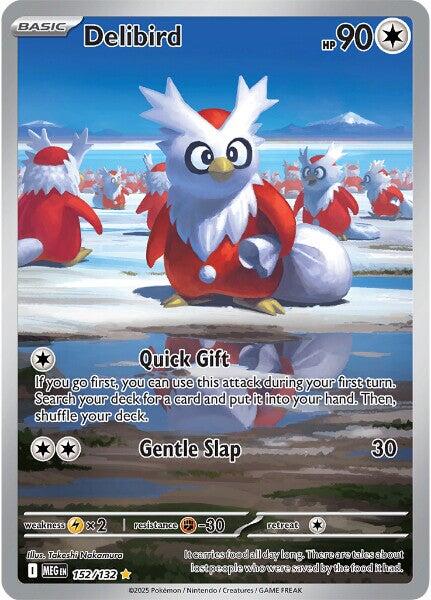 Pokemon: Delibird - 152/132 card image