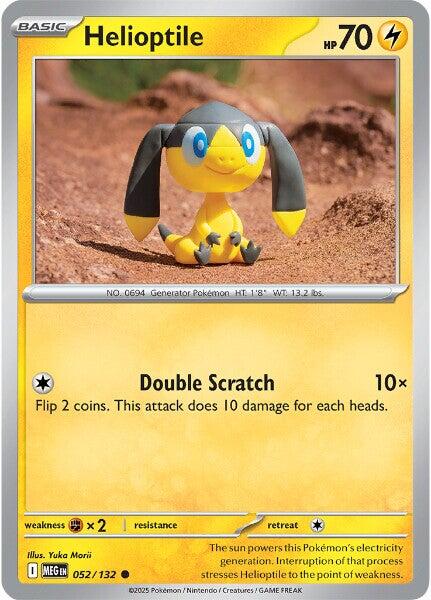 Pokemon: Helioptile - 052/132 card image