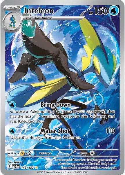 Pokemon: Inteleon - 142/132 card image